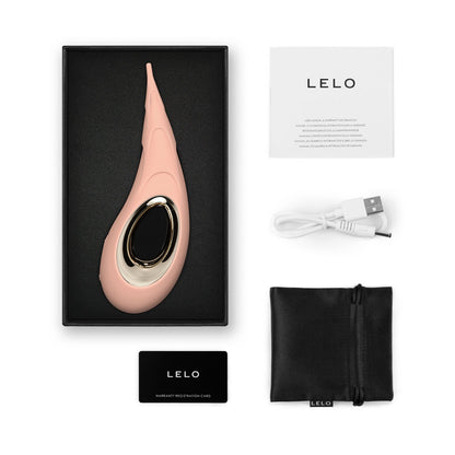 Lelo - Dot Cruise Rechargeable Clitoral Pinpoint Vibrator Peach Please