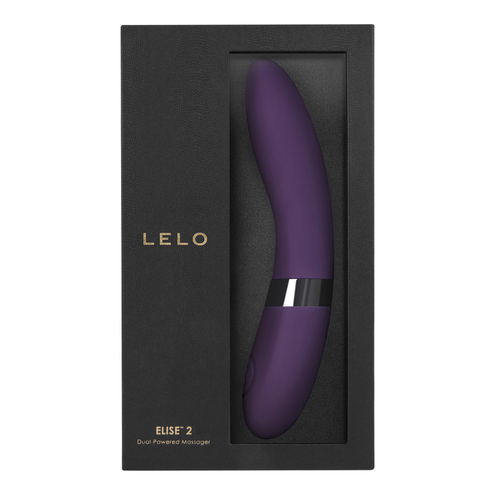 Lelo - Elise 2 Rechargeable G Spot Vibrator Purple