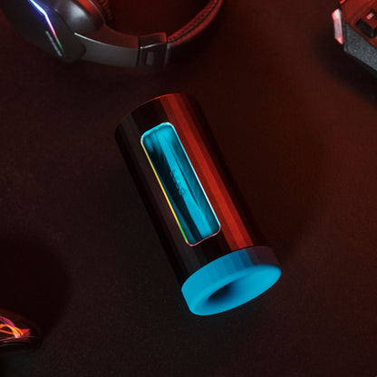 Lelo - F1S V3 App-Controlled Dual Motor Masturbator with Sensonic and Cruise Control Technology Red