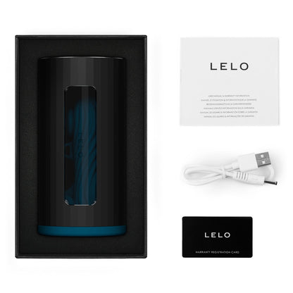 Lelo - F1S V3 App-Controlled Dual Motor Masturbator with Sensonic and Cruise Control Technology Teal