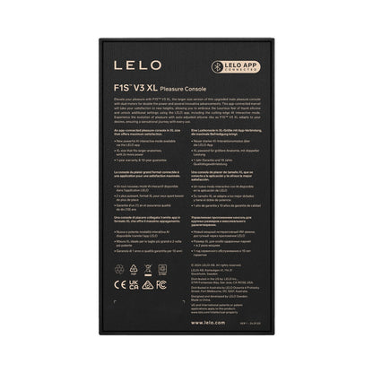 Lelo - F1S V3 XL App-Controlled Dual Motor Masturbator with Sensonic and Cruise Control Technology Red