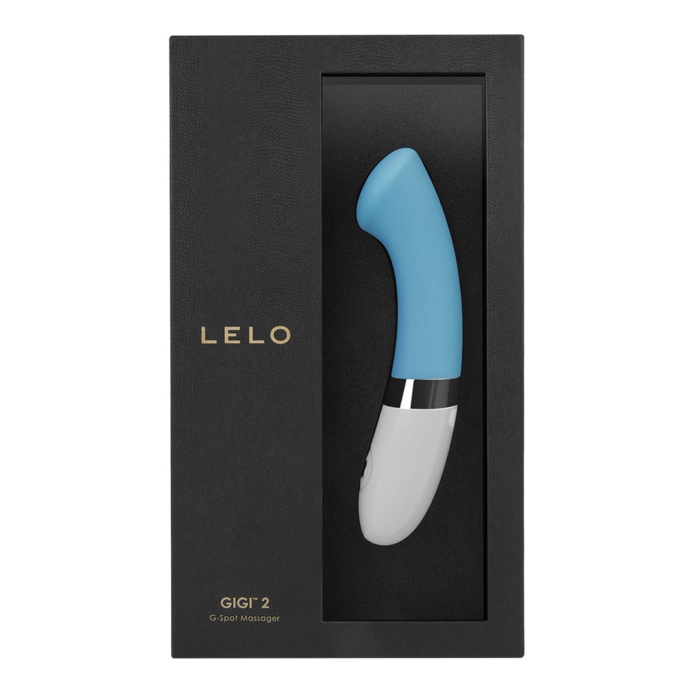 Lelo - Gigi 2 Rechargeable G Spot Vibrator (Turquoise Blue)