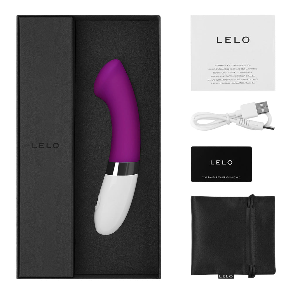 Lelo - Gigi 2 Rechargeable G Spot Vibrator (Deep Rose)