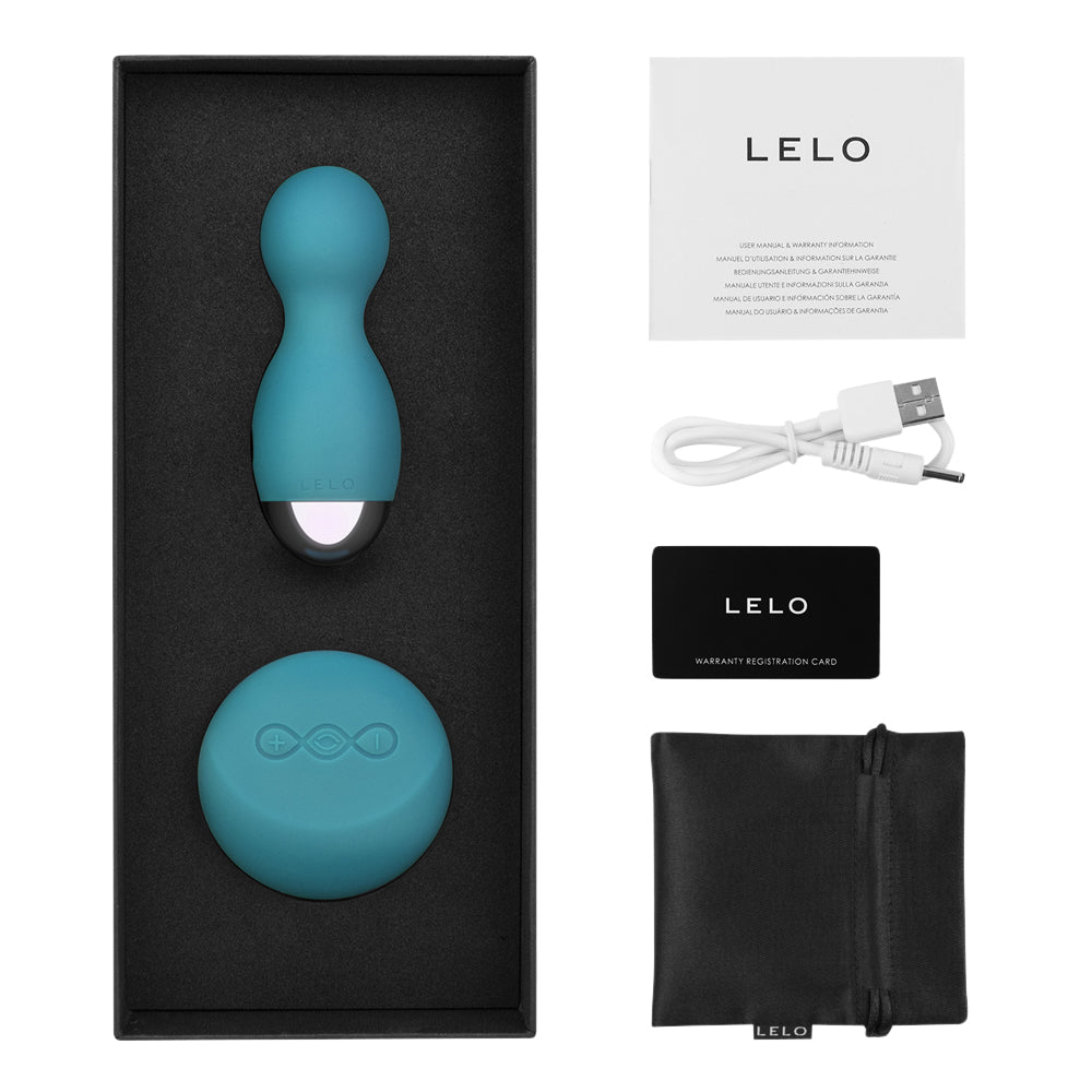 Lelo - Hula Remote Control Rechargeable Bullet Vibrator Teal