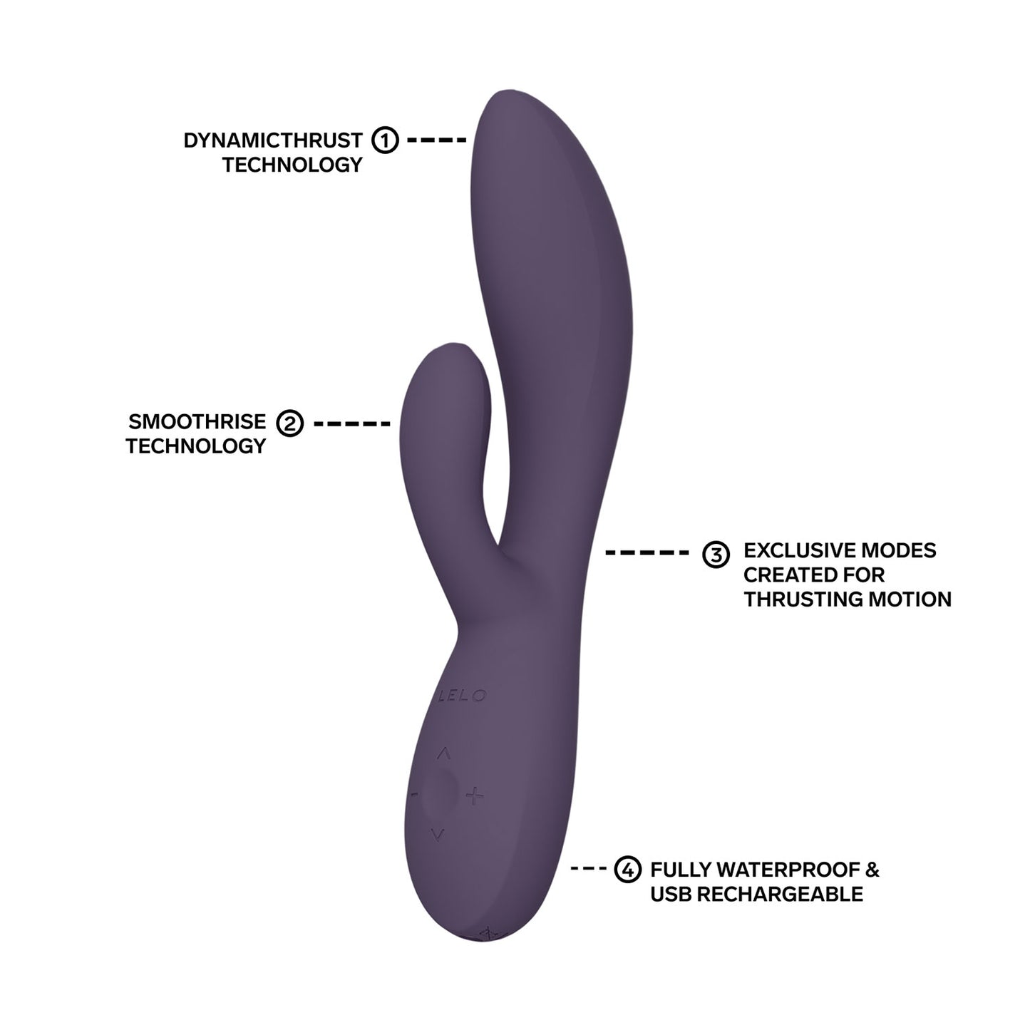 LELO - Ina Thrust App-Controlled Rabbit Vibrator (Pre-order)