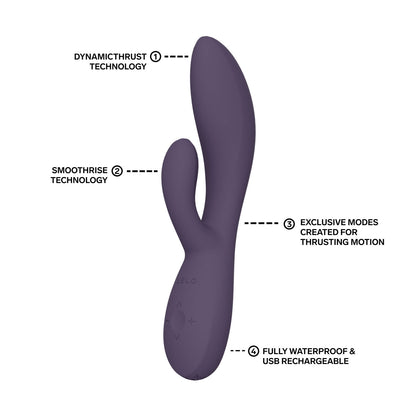 LELO - Ina Thrust App-Controlled Rabbit Vibrator (Pre-order)