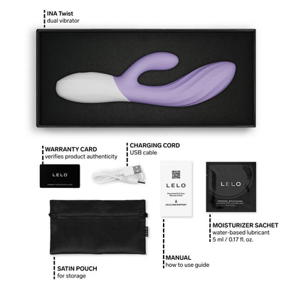 Lelo - Ina Twist App-Controlled Rabbit Vibrator