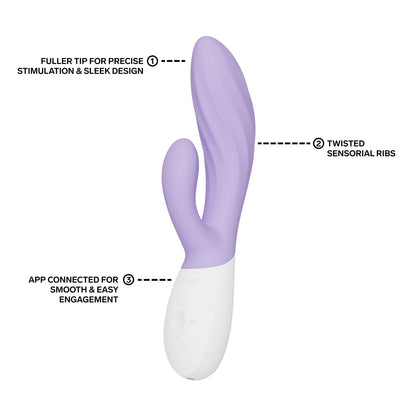 Lelo - Ina Twist App-Controlled Rabbit Vibrator