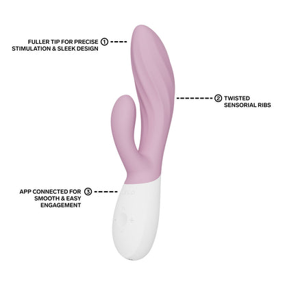 Lelo - Ina Twist App-Controlled Rabbit Vibrator