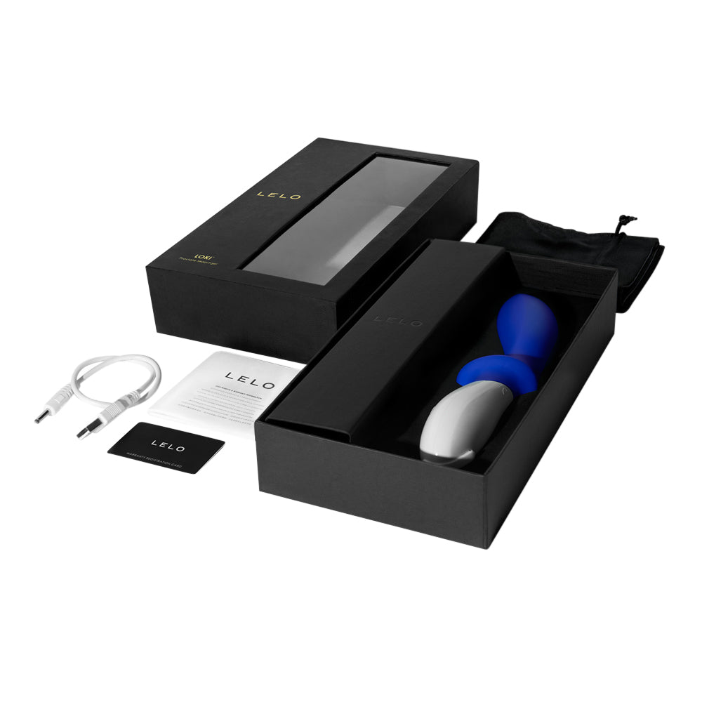 Lelo - Loki Rechargeable Prostate Massager Blue