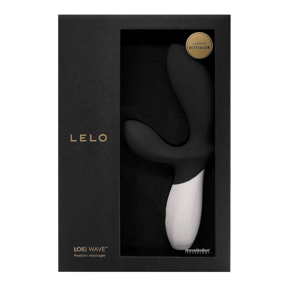 Lelo - Loki Wave Rechargeable Prostate Massager (Obsidian Black)