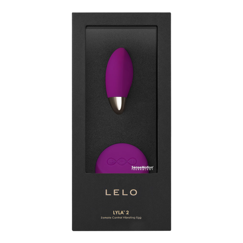 Lelo - Lyla 2 Sensemotion Remote Control Bullet Vibrator Purple