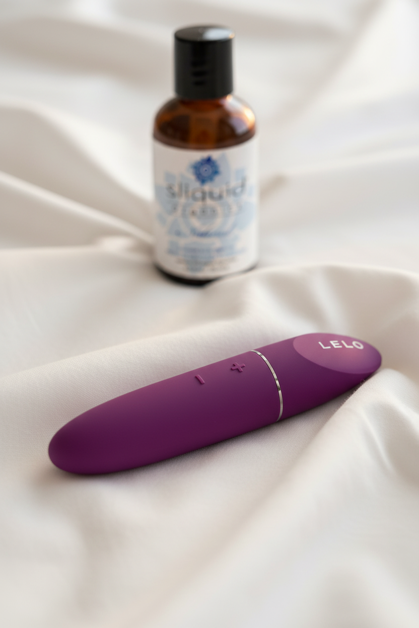 Lelo Mia 3 Close-up with Sliquid