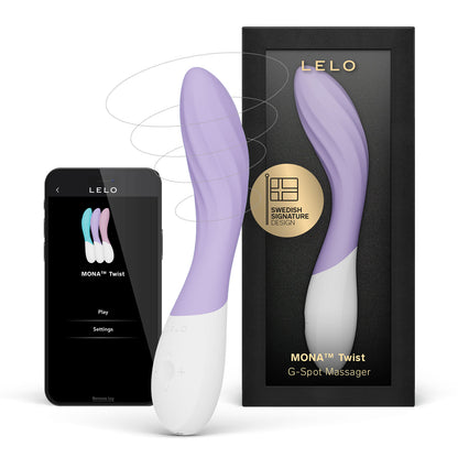Lelo - Mona Twist App-Controlled G-Spot Vibrator Lavender