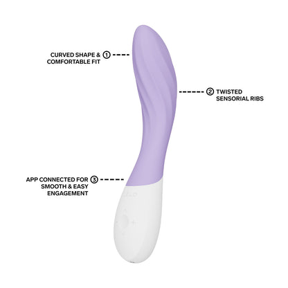 Lelo - Mona Twist App-Controlled G-Spot Vibrator Lavender