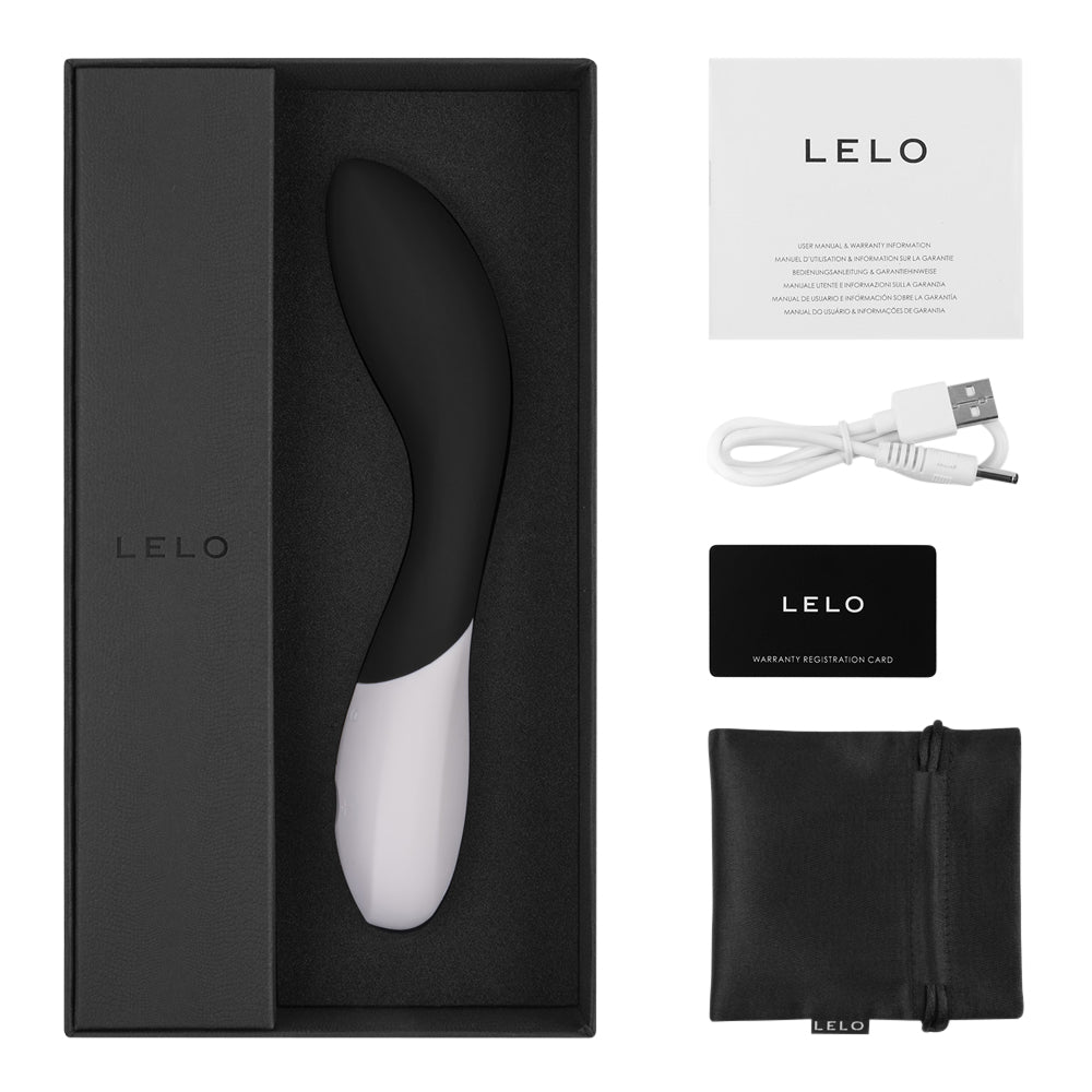 Lelo - Mona Wave Rechargeable G Spot Vibrator Black