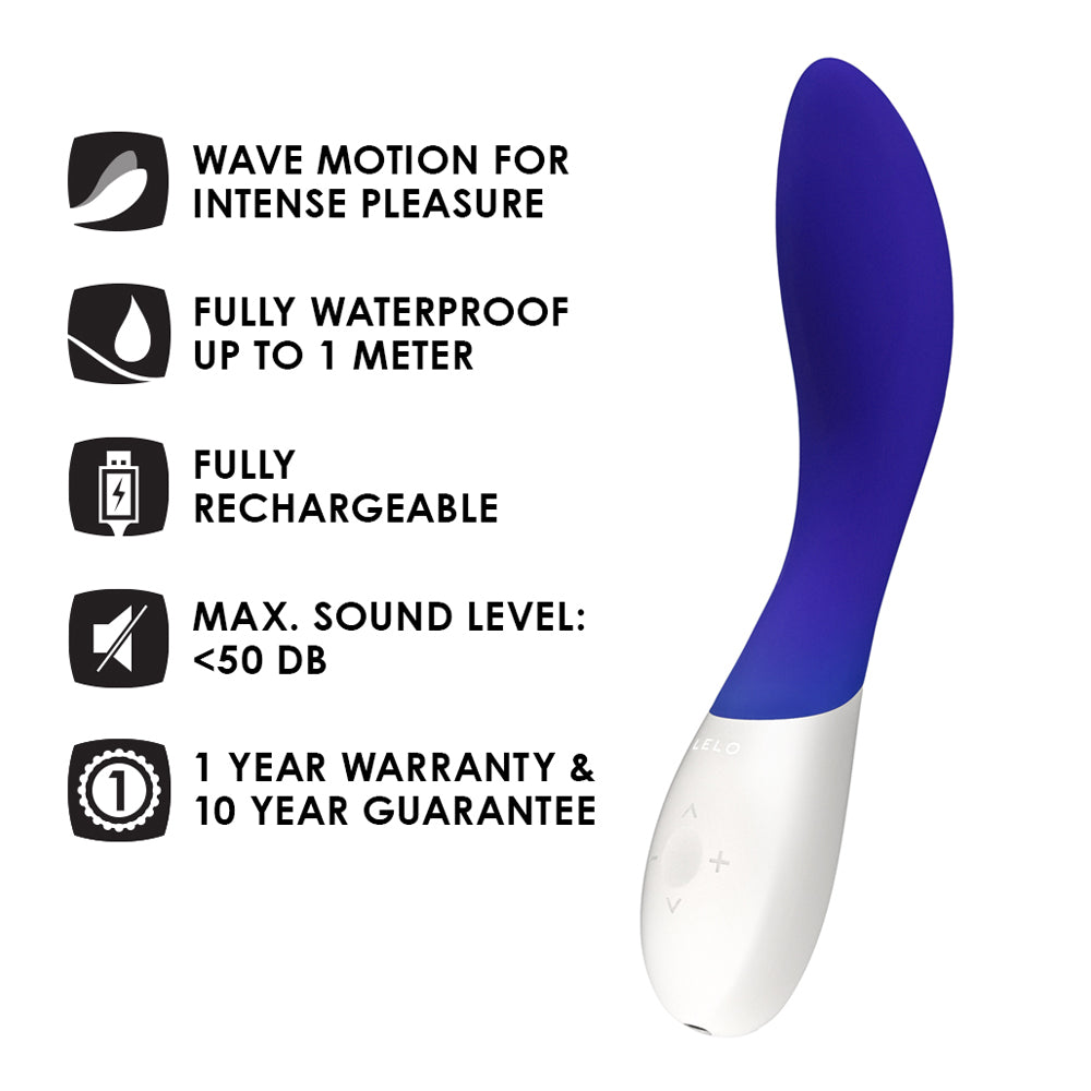 Lelo - Mona Wave Rechargeable G Spot Vibrator Blue