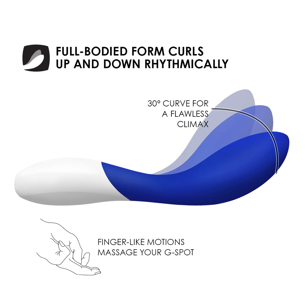 Lelo - Mona Wave Rechargeable G Spot Vibrator Blue