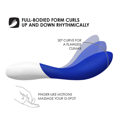 Lelo - Mona Wave Rechargeable G Spot Vibrator Blue