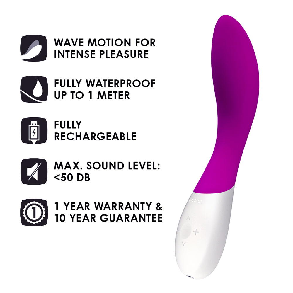 Lelo - Mona Wave Rechargeable G Spot Vibrator Purple