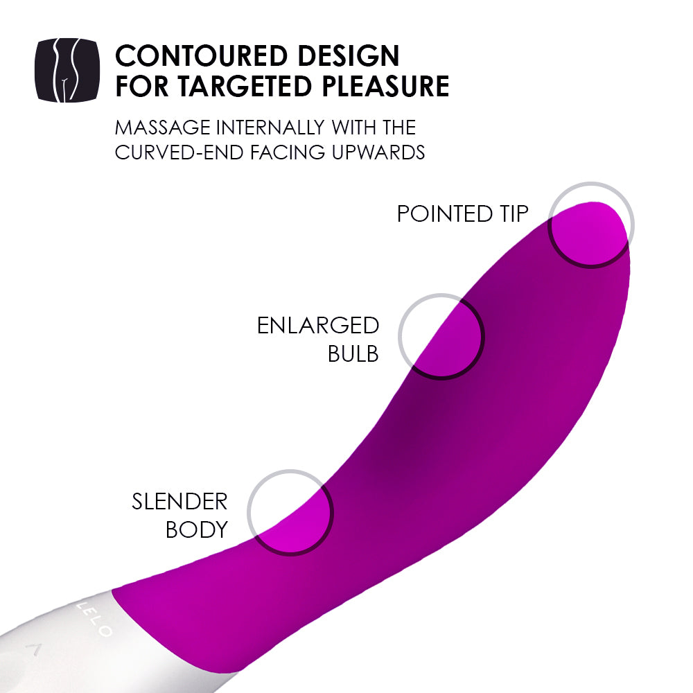 Lelo - Mona Wave Rechargeable G Spot Vibrator Purple