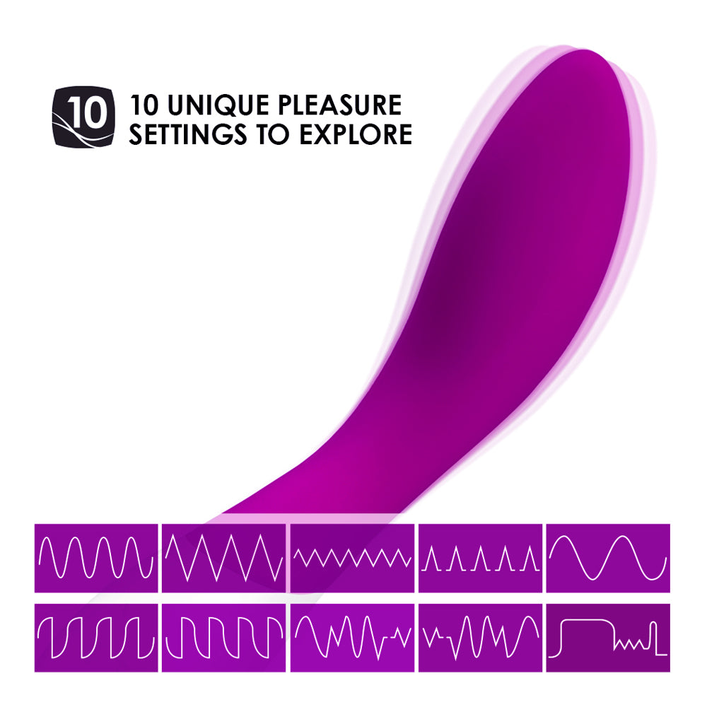 Lelo - Mona Wave Rechargeable G Spot Vibrator Purple