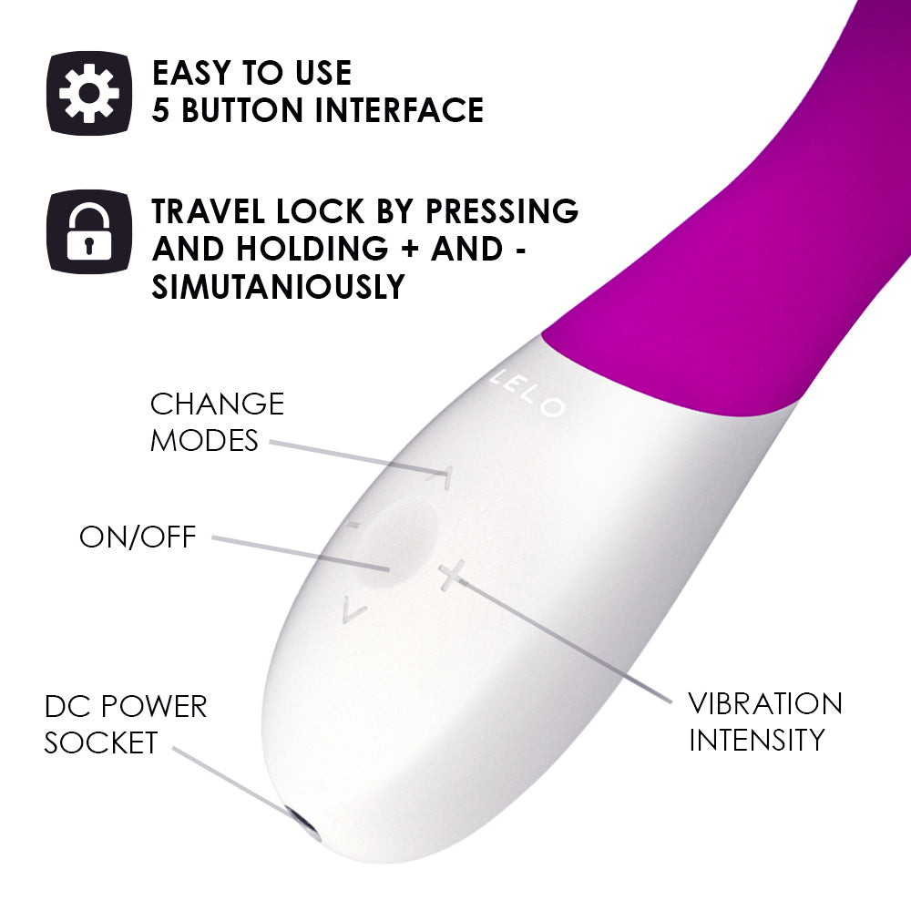 Lelo - Mona Wave Rechargeable G Spot Vibrator Purple