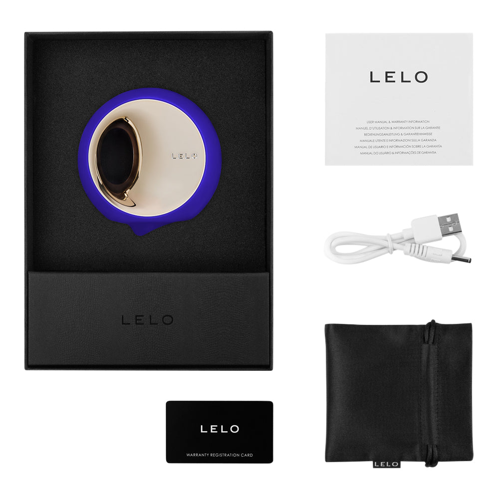 Lelo - Ora 3 Rechargeable Oral Sex Stimulator (Midnight Blue)