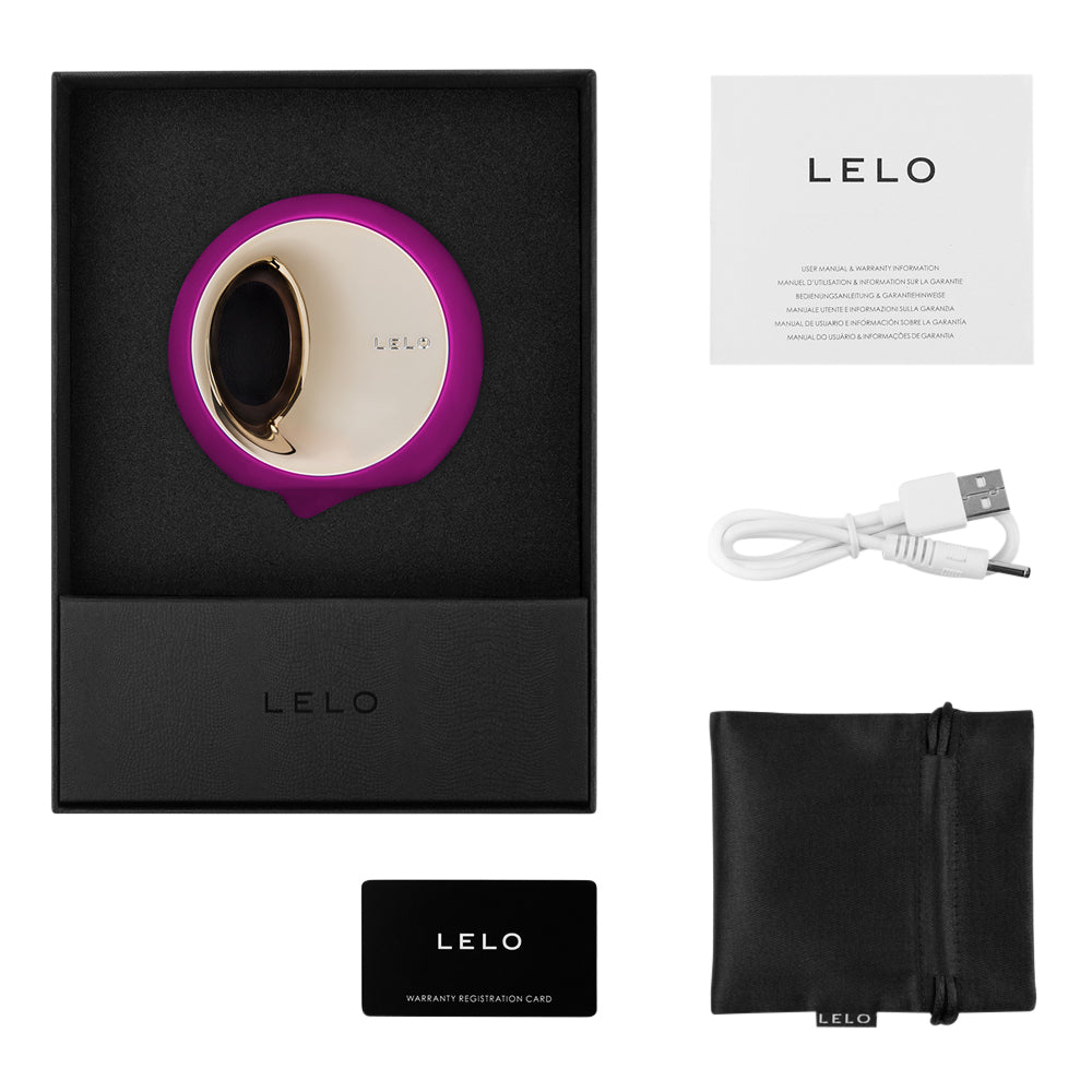 Lelo - Ora 3 Rechargeable Oral Sex Stimulator (Deep Rose)