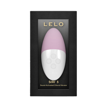 Lelo - Siri 3 Sound-Activated Clitoral Vibrator Soft Pink