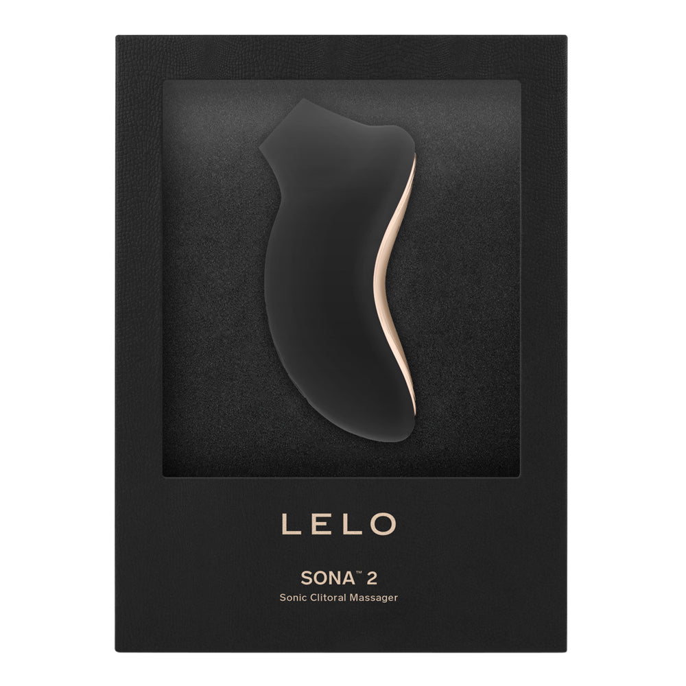 Lelo - Sona 2 Rechargeable Sonic Clitoral Massager (Black)