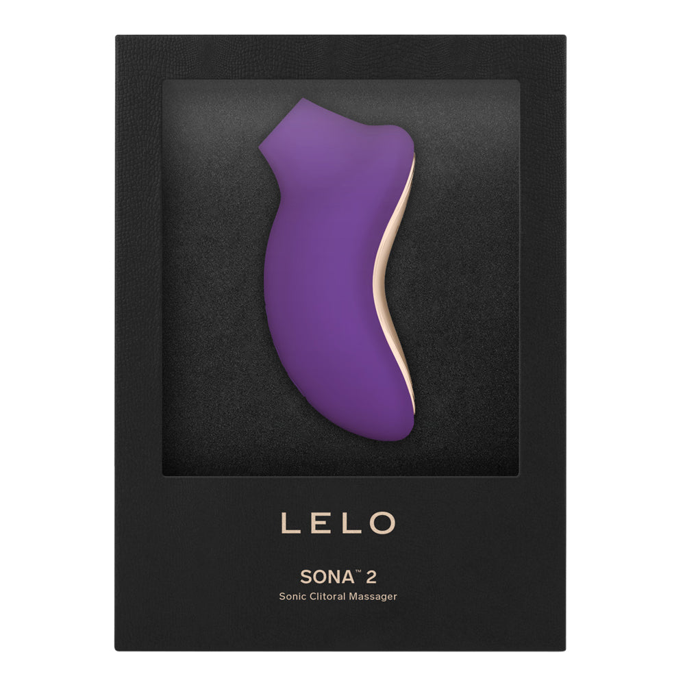 Lelo - Sona 2 Rechargeable Sonic Clitoral Massager (Purple)