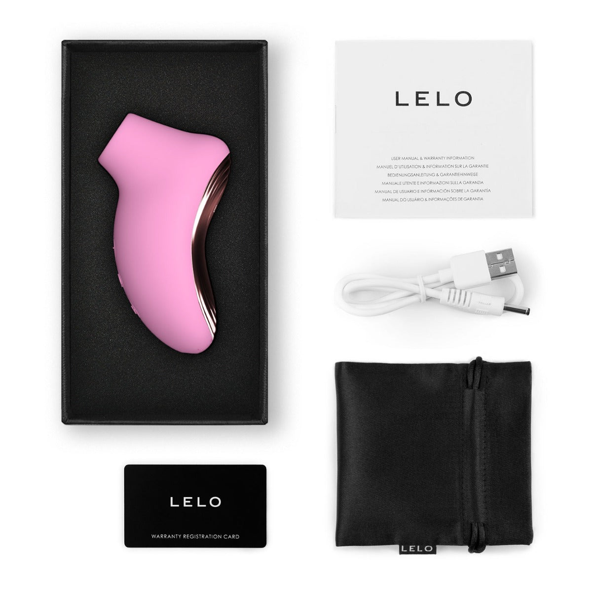 Lelo - Sona 2 Travel Sonic Clitoral Massager Pink