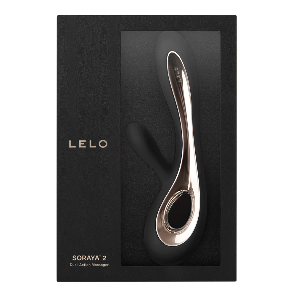 Lelo - Soraya 2 Luxury Rechargeable Rabbit Vibrator Black