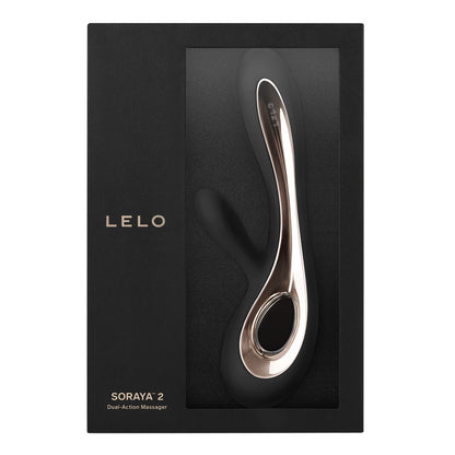 Lelo - Soraya 2 Luxury Rechargeable Rabbit Vibrator Black