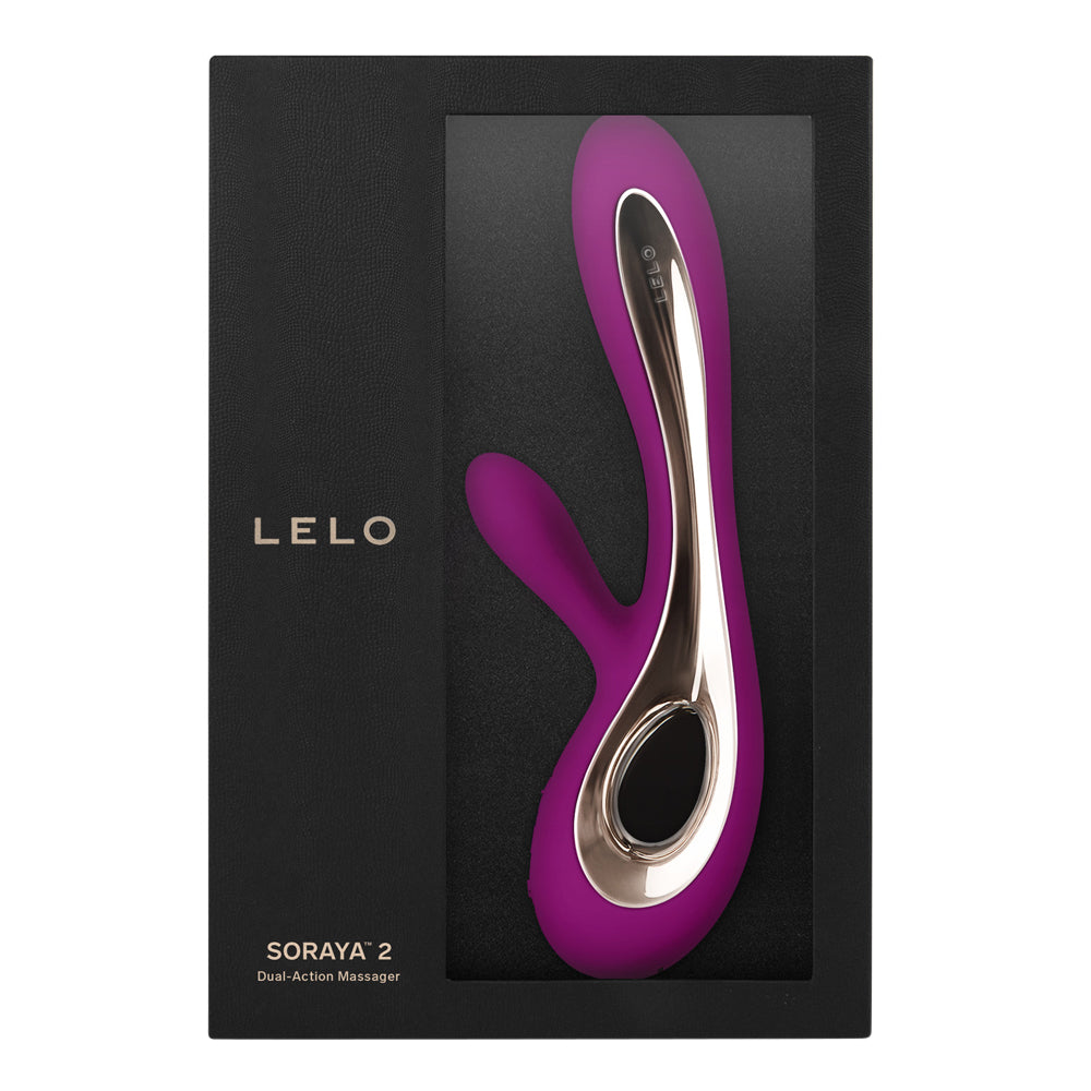 Lelo - Soraya 2 Luxury Rechargeable Rabbit Vibrator (Deep Rose)