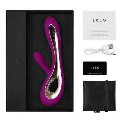 Lelo - Soraya 2 Luxury Rechargeable Rabbit Vibrator (Deep Rose)