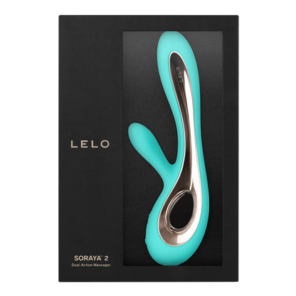 Lelo - Soraya 2 Luxury Rechargeable Rabbit Vibrator (Aqua)