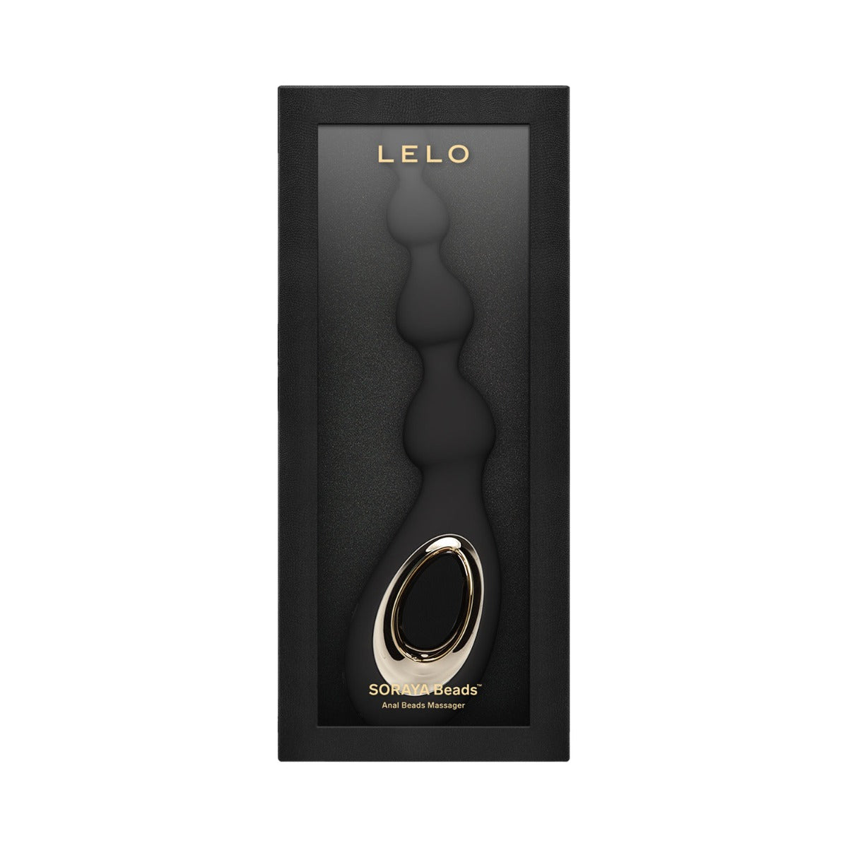 Lelo - Soraya Beads Rechargeable Silicone Anal Massager Black