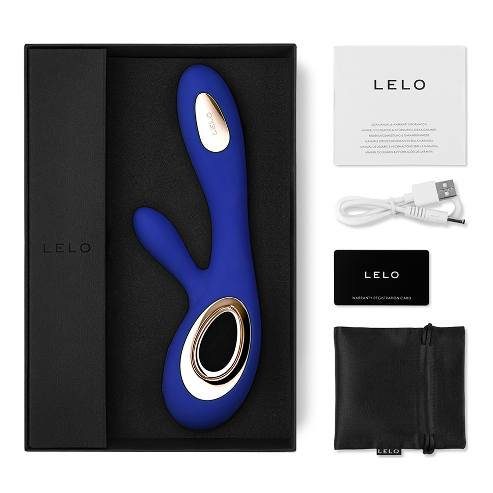 Lelo - Soraya Wave Rabbit Vibrator (Midnight Blue)