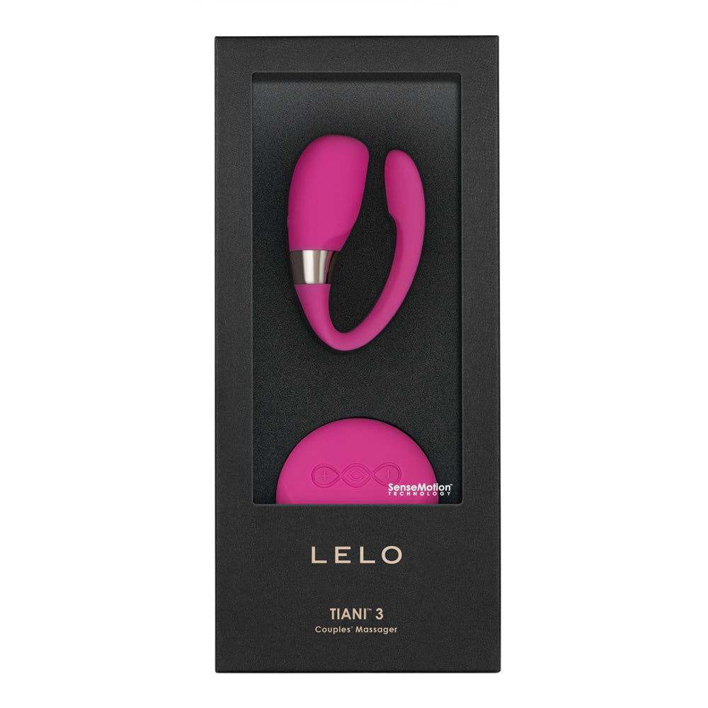 Lelo - Tiani 3 Sensemotion Remote Control Couple Vibrator (Cerise)