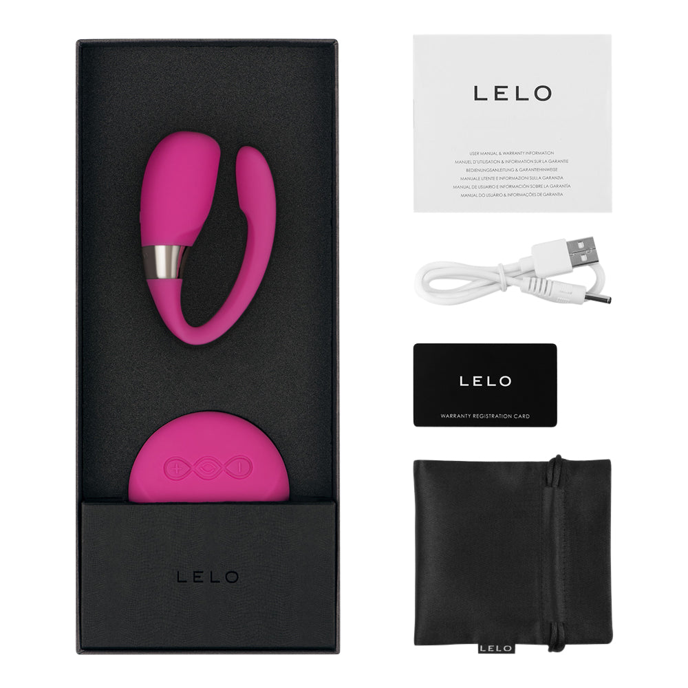 Lelo - Tiani 3 Sensemotion Remote Control Couple Vibrator (Cerise)