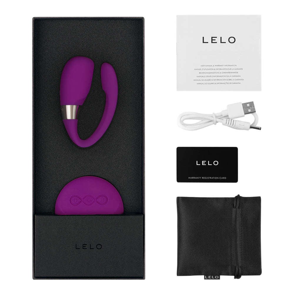 Lelo - Tiani 3 Sensemotion Remote Control Couple Vibrator (Deep Rose)