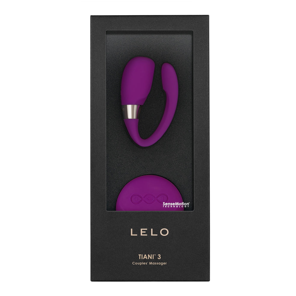 Lelo - Tiani 3 Sensemotion Remote Control Couple Vibrator (Deep Rose)