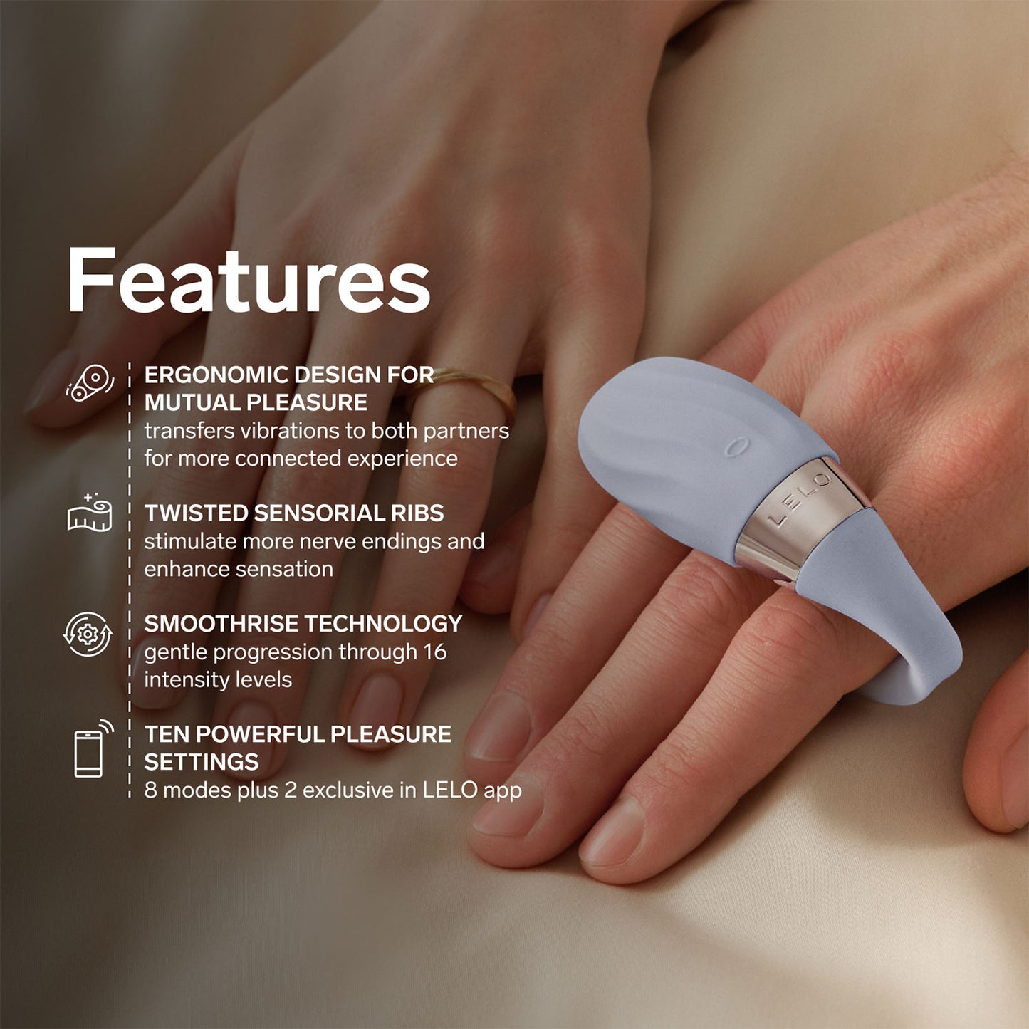 LELO - Tiani Twist App-Controlled Couples Vibrator