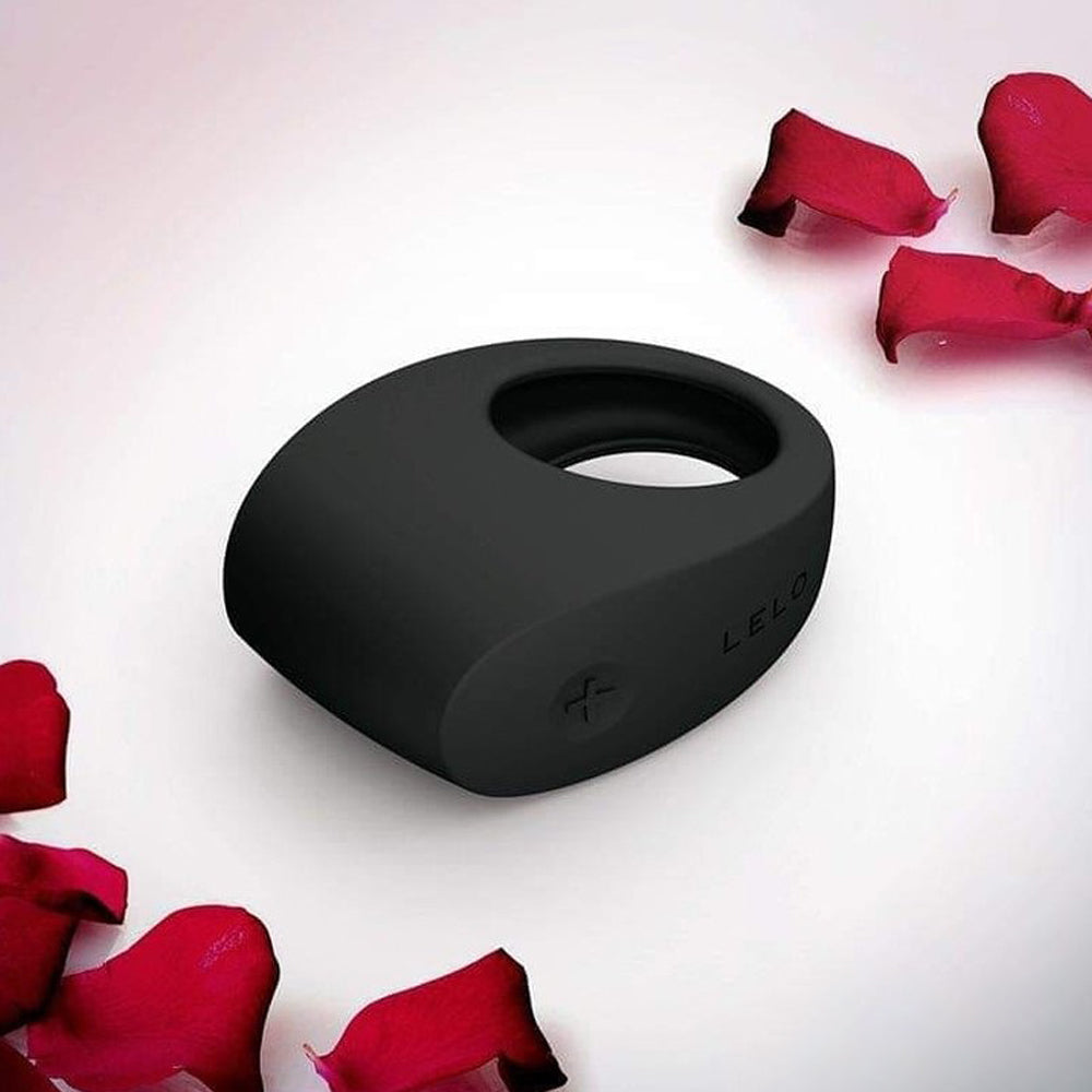 Lelo - Tor 2 Luxury Rechargeable Cock Ring Vibrator (Black)