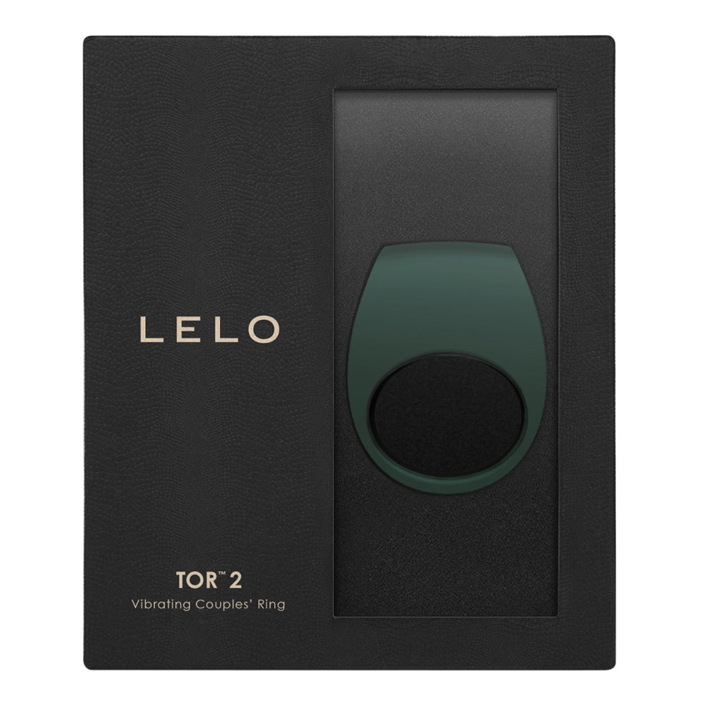 Lelo - Tor 2 Luxury Rechargeable Cock Ring Vibrator (Green)