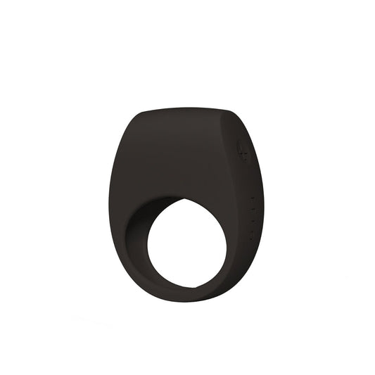 Lelo - Tor 3 App-Controlled Vibrating Couple's Ring Black (Free Massage Candle)