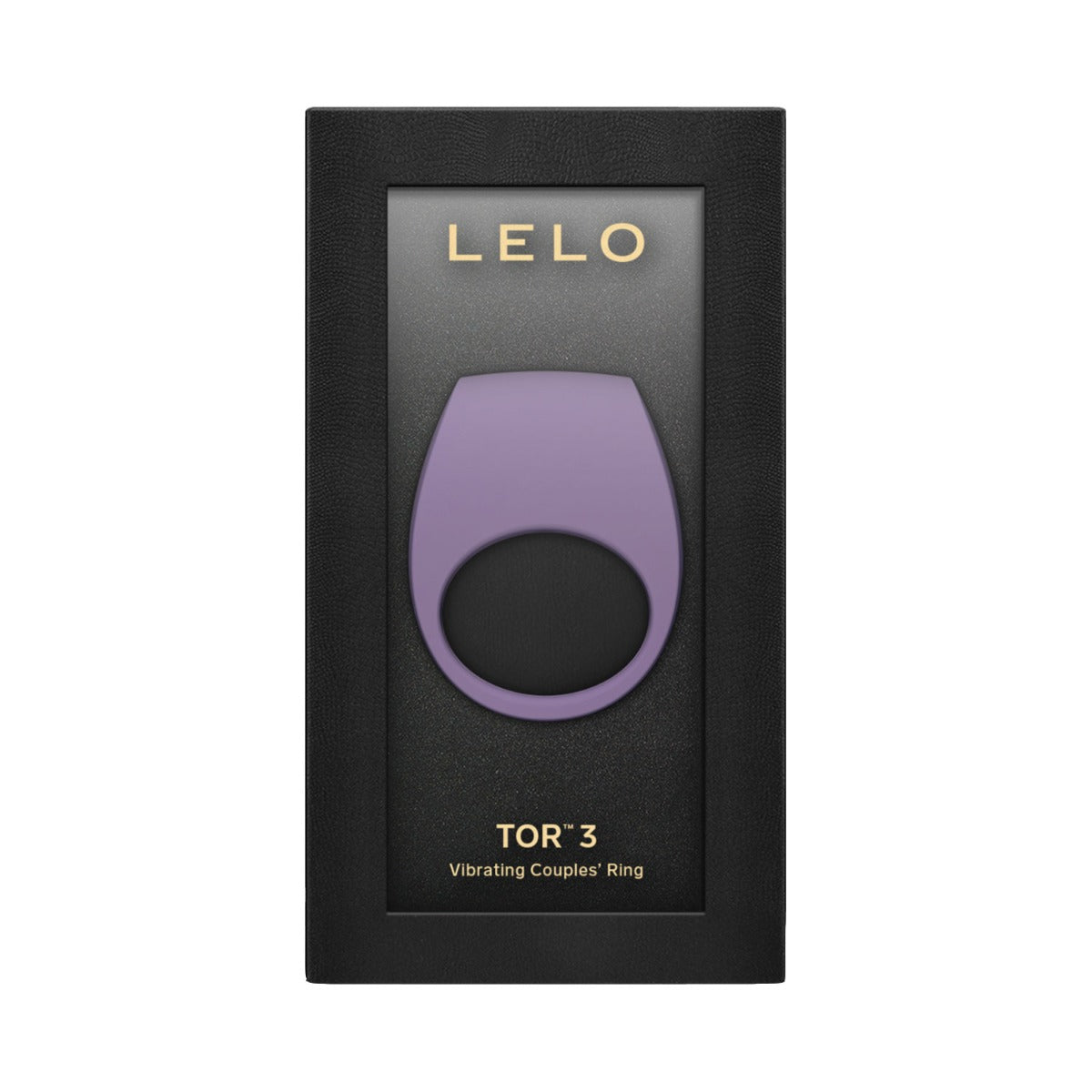 Lelo - Tor 3 App-Controlled Vibrating Couple's Ring Violet Dusk (Free Massage Candle)