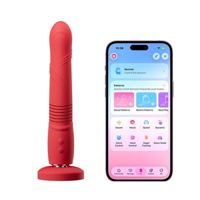 Lovense - Gravity App Controlled Suction Cup Thrusting Dildo
